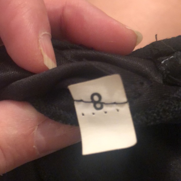 Night Way Black Beaded V Neck w Medallion Accents - Picture 15 of 15